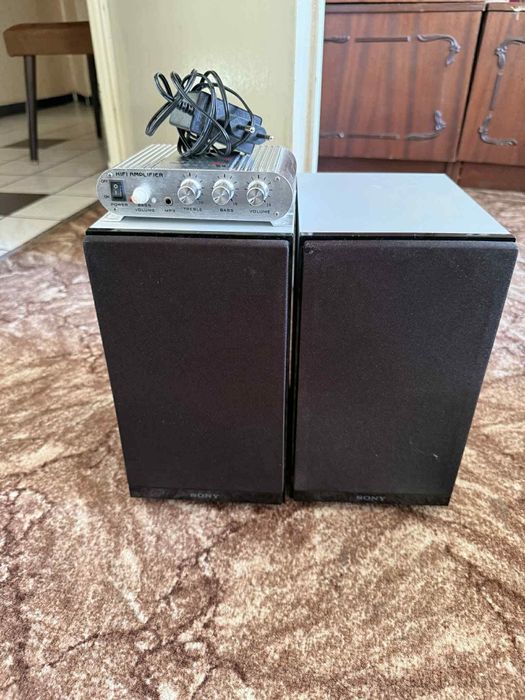 Усилвател Lvpin Lp-838 с колони Sony / Перфектни!