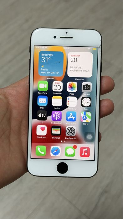 iPhone 7 Neverlock 32GB-Amprenta NOK-FUNCTIONAL-Vezi Detalii