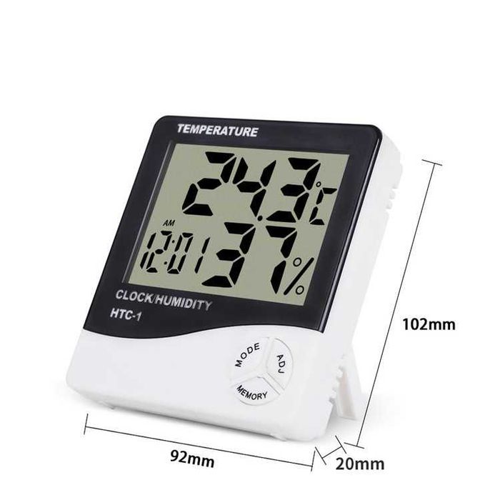Higrometru si termometru HTC-1 , display LCD