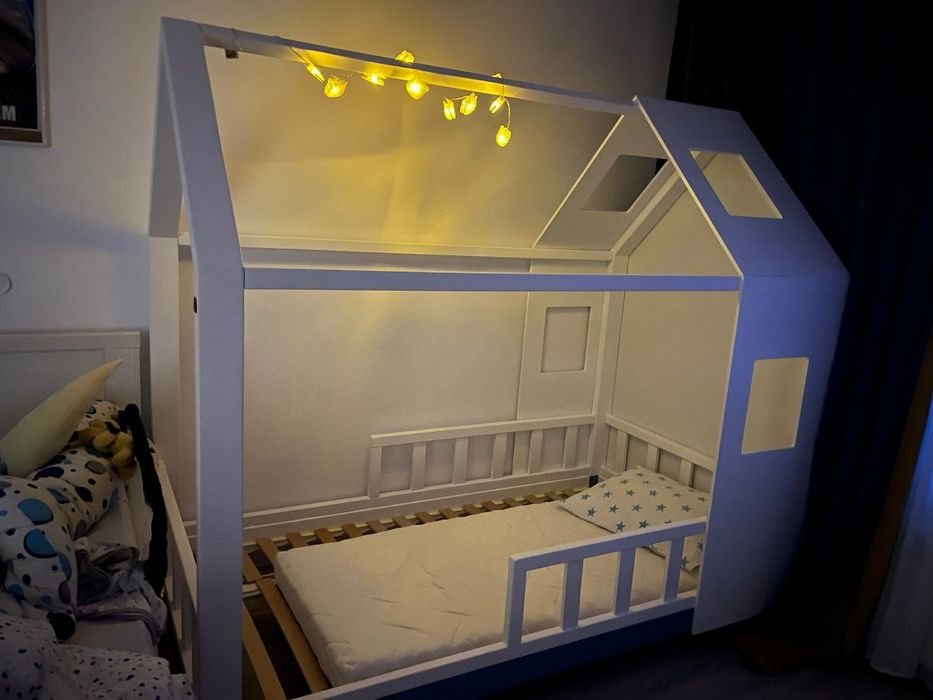 Pat copil stil casuta, facut de Patutul lui Eric