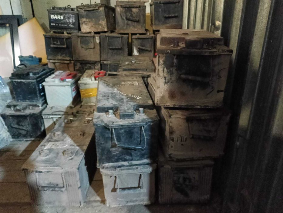 Аккумуляторы отработанные