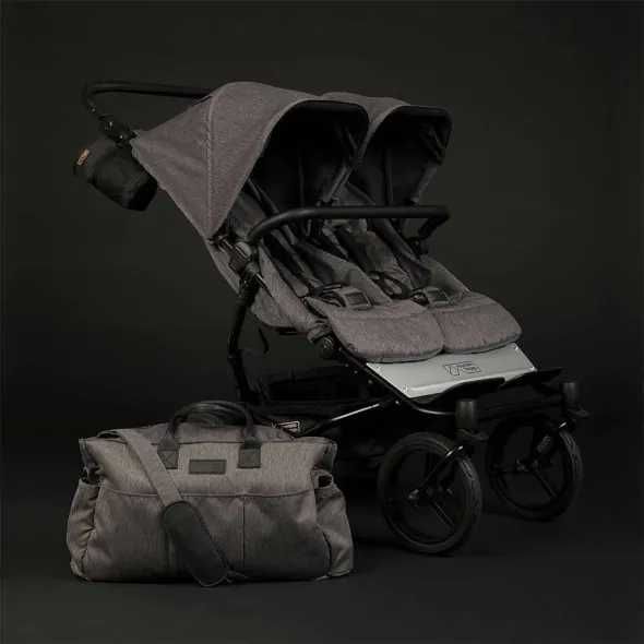 MOUNTAIN BUGGY Комбинирана количка за близнаци DUET V3 LUXURY РИБЕНА КОСТ