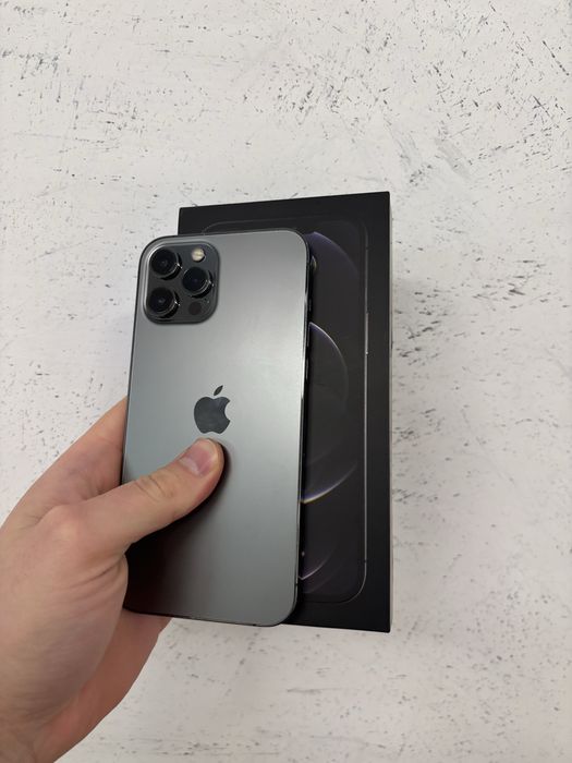 IPhone 12 Pro Max Impecabil Gri Graphite 128 GB 90% baterie cutie