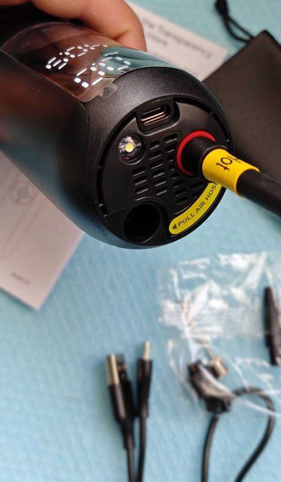 Безжичен електрически компресор 150PSI – DC 12V