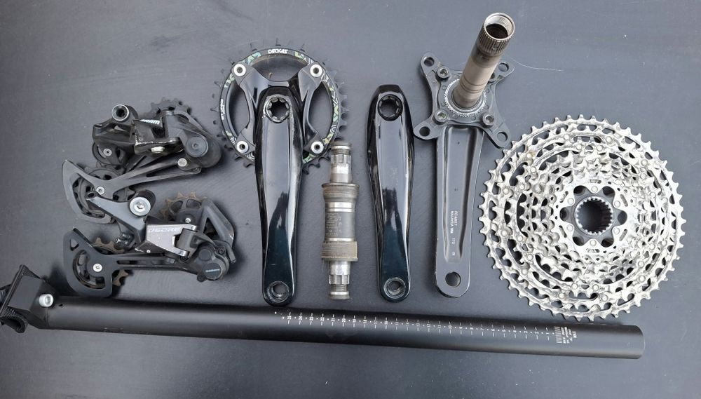 Piese bicicleta( schimbator angrenaj brat pedalier pinioane tija sa