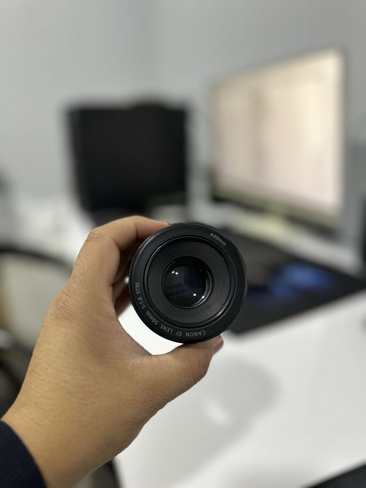 Canon 50 mm 1.8 обьектив