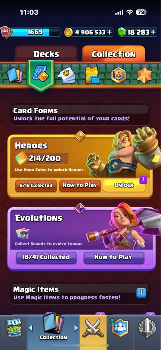 Продам аккаунт Clash Royale