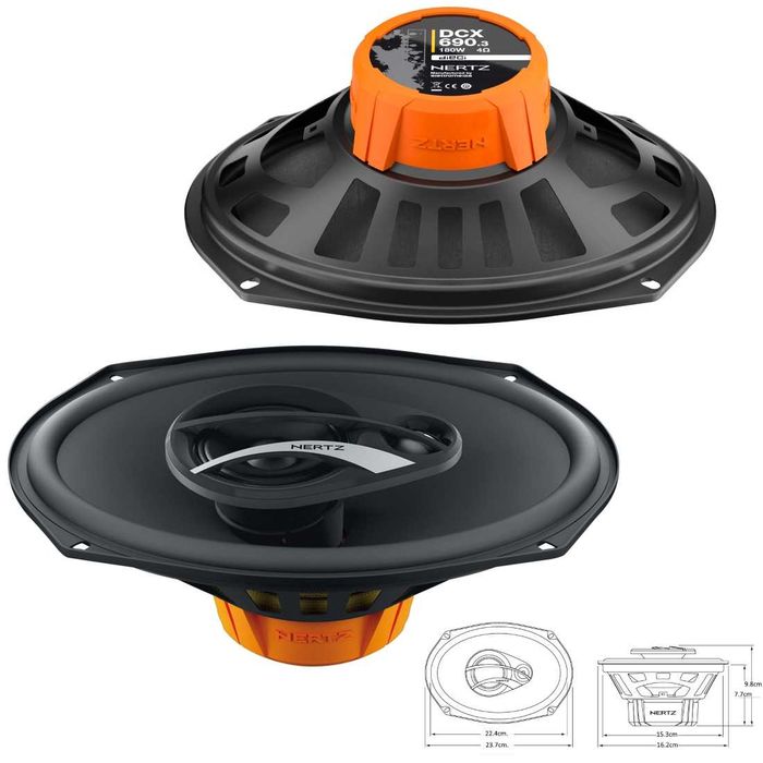 Комплекти авто говорители,фланци и кабели,HERTZ,KENWOOD,CL-БЮДЖЕТНИ