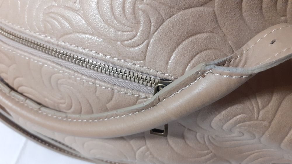 Geanta piele fina batuta, Made in Italy