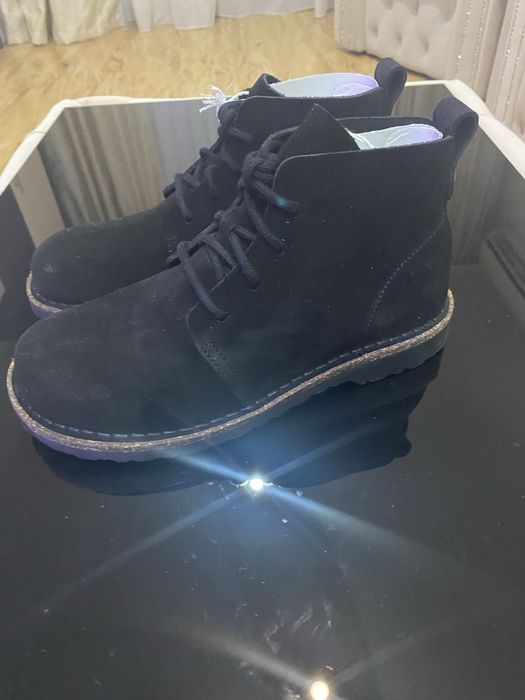 Birkenstock Uppsala Mid Leve Ghete dama Negru