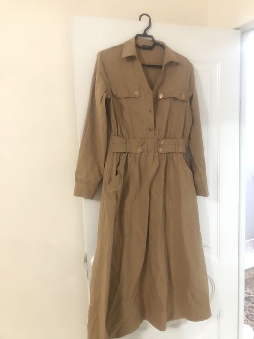 Платье сафари красивое модное турецкое