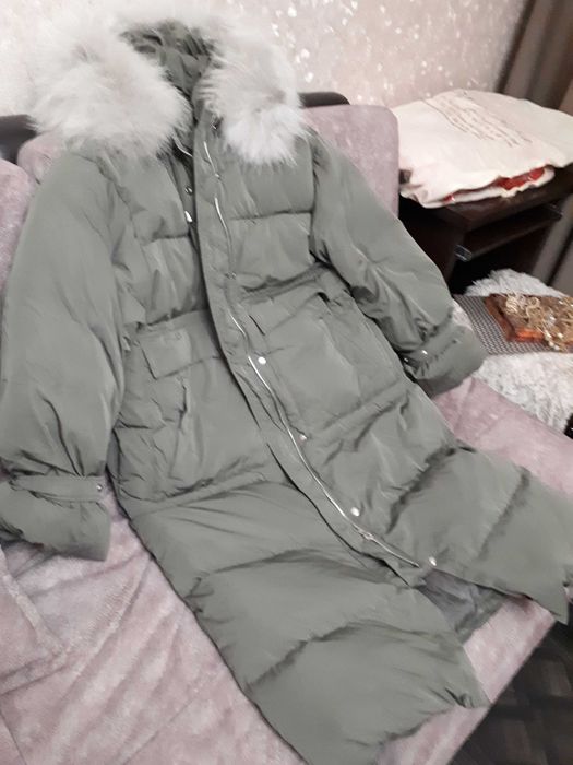 Пальто зимнее женское пуховик