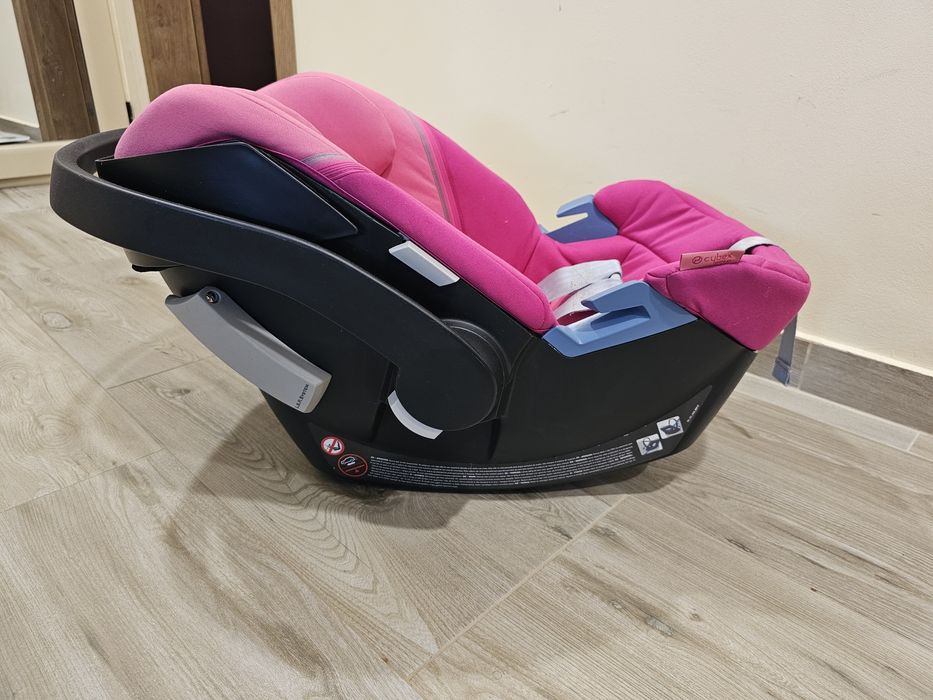 Столче за новородено Cybex Aton 5 Magnolia Pink