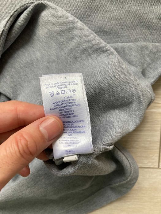 POLO By Ralph Lauren CUSTOM FIT t shirt мъжка поло тениска размер L