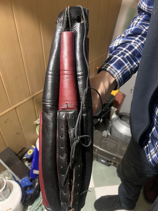 Кожаный чехол для груши