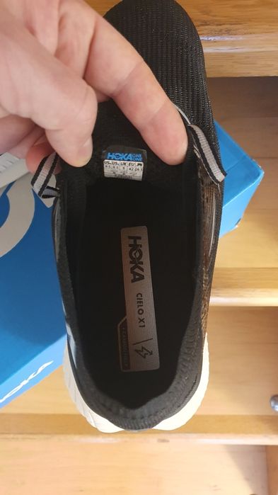 Hoka Cielo X1 black&white