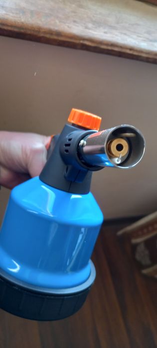 Lampa de lipit cu gaz rk5004e. Aprindere piezo. Fara rezerva. Nou!