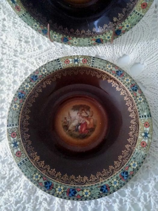 Doua farfurioare vechi MZ Czechoslovakia