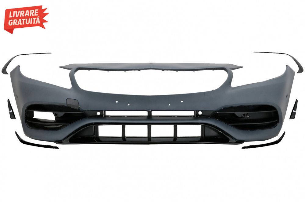 Bara Fata cu Stickere Laterale Negru Mat Mercedes A-Class W176 (2012-2