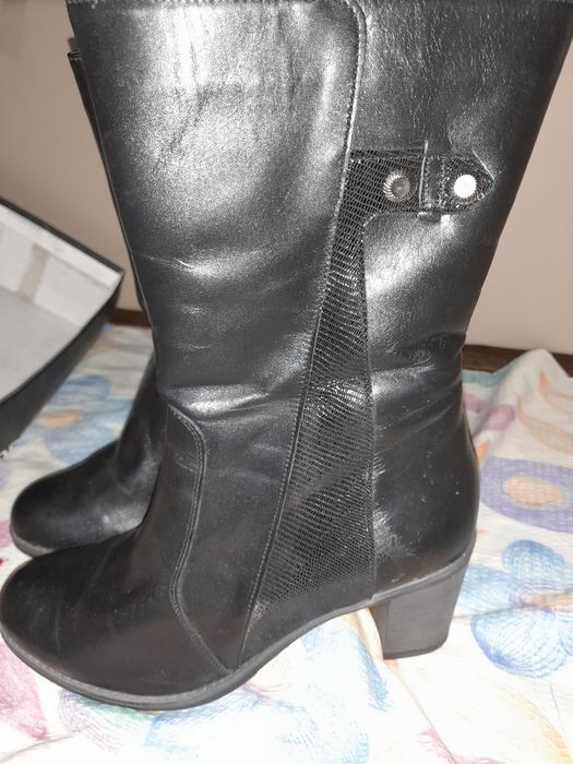 Cizme de piele naturala