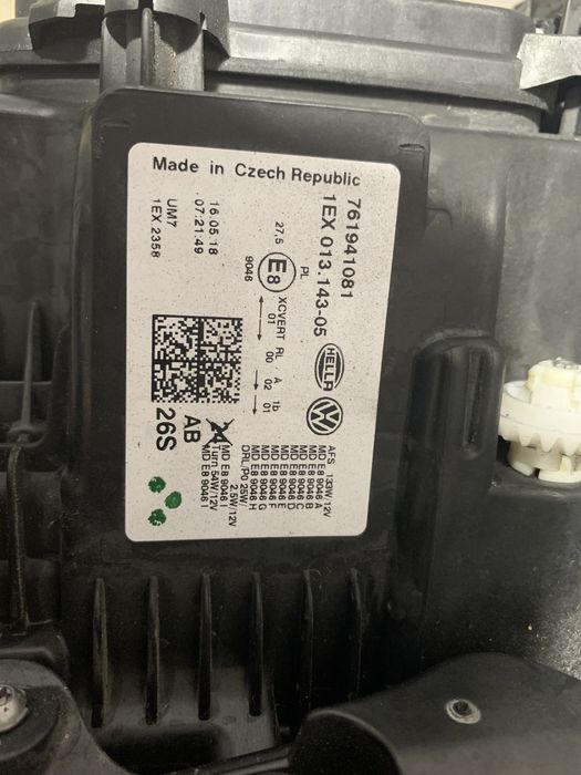 Far stanga VW Touareg 3 CR7 Full LED Matrix Origine Europa