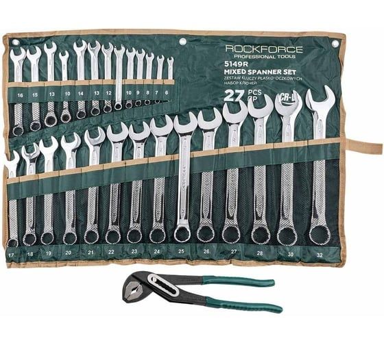 Trusa chei fixe.Trusa chei combinate 6 la 32 + papagal.Set chei combinate profesional cu panza profi + papagal