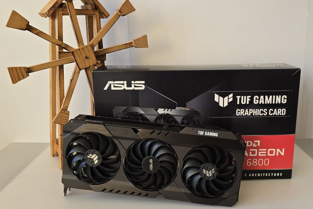 Видео карта Asus TUF RX 6800, 16GB GDDR6, AMD Radeon
