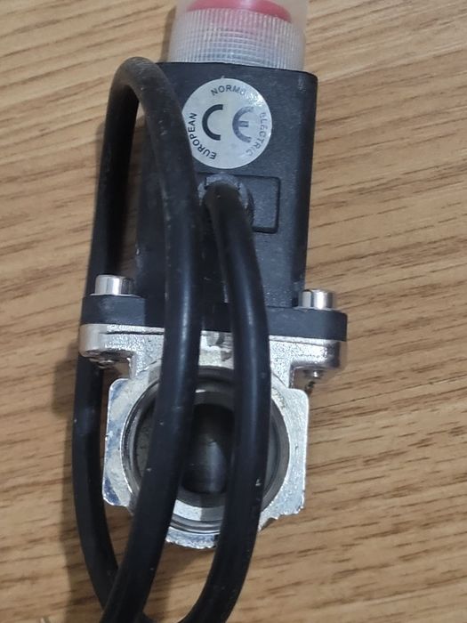 Set electrovalva și detector de gaz