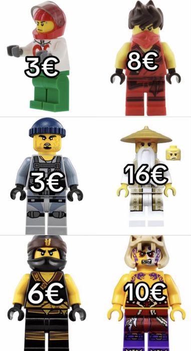Lego минифигурки