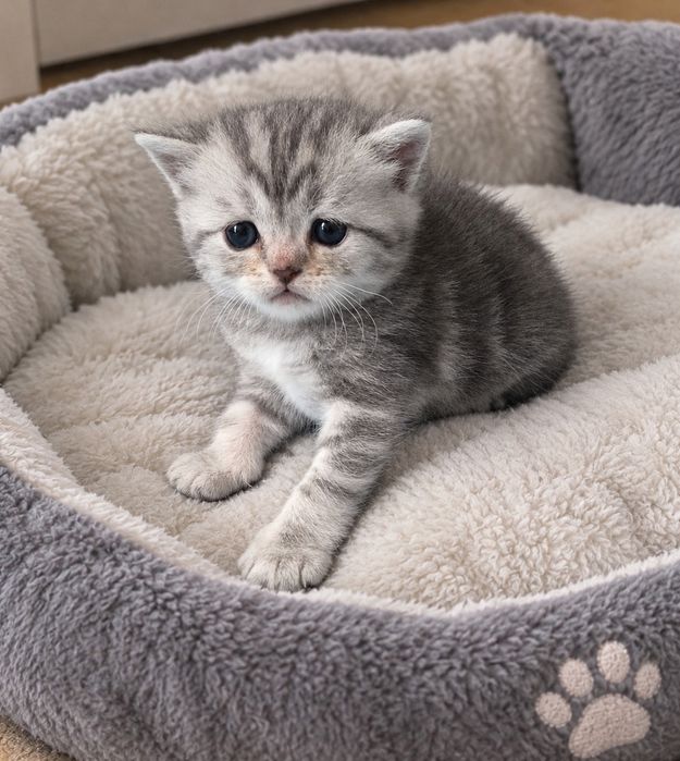 Котята шиншилла шотландские