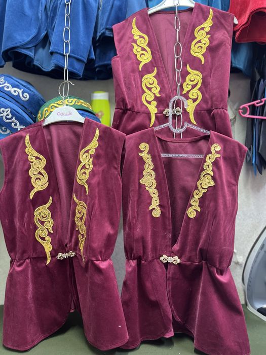 жилетки казахские