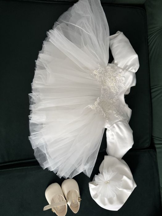 Set botez alb fetita