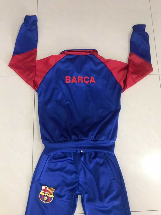 Детски комплект дълъг с къс екип Барса и Меси или Ямал 2025