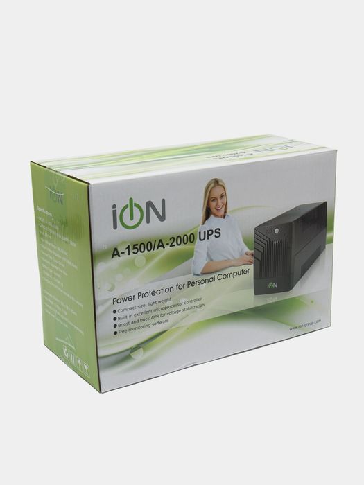 UPS A1500/900W. 2 soat ushlaydi kompyuterni