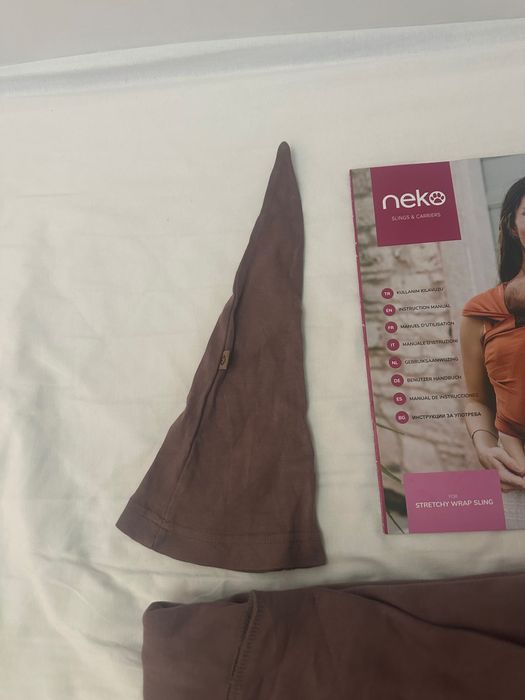 Еластичен слинг Neko Slings пепел от рози