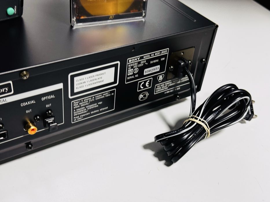 Minidisc SONY seria QS MDS-JB920QS,telecomandă,impecabil-sunet de 10