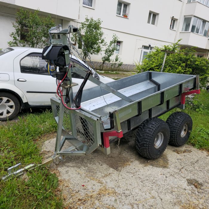 Remorca Atv ICON BALTIC 700 +Benă+Macara