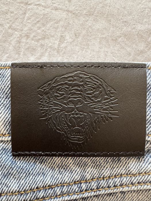 Къса дънкова пола Ed Hardy / маркова нова