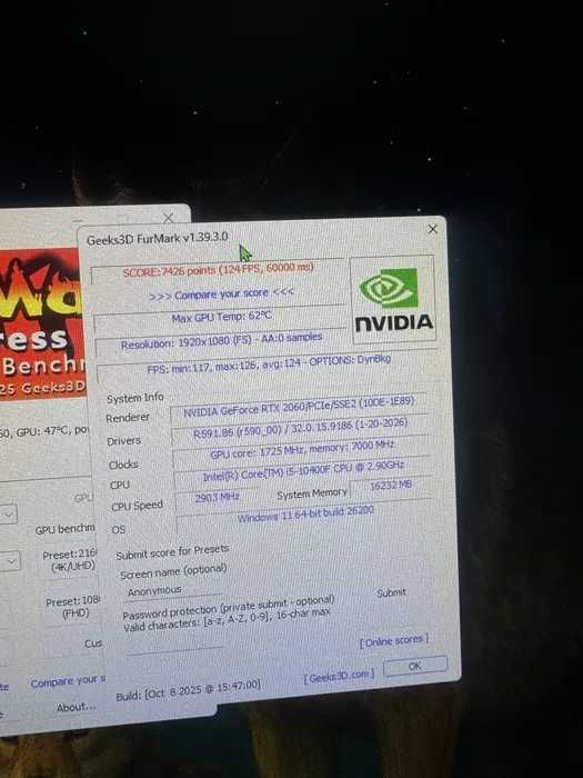 Vand PC Gaming Myria I5 10400F/RTX 2060