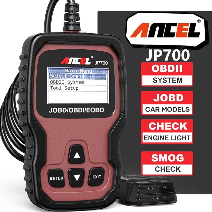 Автодиагностика ANCEL JP700 JOBD OBD2 диагностика кодочетец