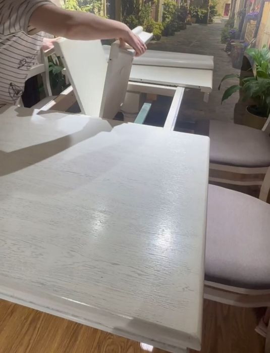 Срочно из дерево комплект с раздвижные механизмом мало пользваная