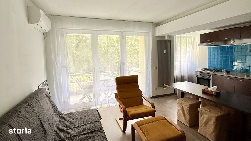Apartament 2 camere | Barbu Văcărescu | mobilat