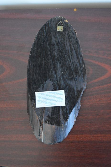 Icoana pe lemn cu Maica Domnului si Iisus executata manual