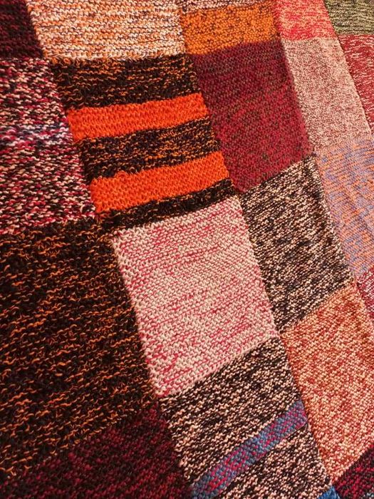 Ръчно плетени меки винтидж оделала