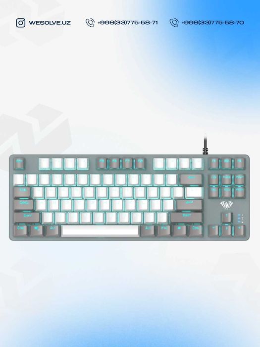 Клавиатура механическа проводная AULA F3287 (TKL 80%)