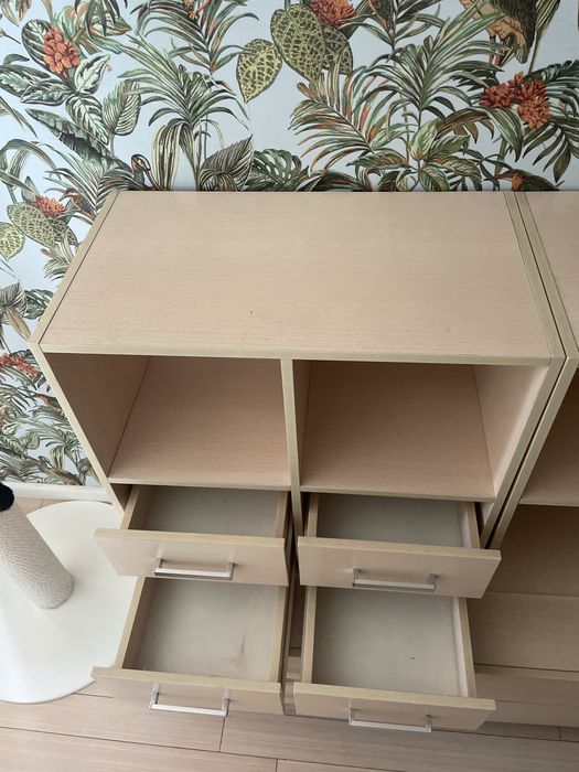 Шкаф комод с ящиками и полками