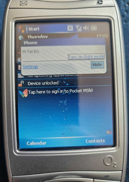 HTC Wizard / Xda Mini S Windows Mobile, пълен комплект, като нов