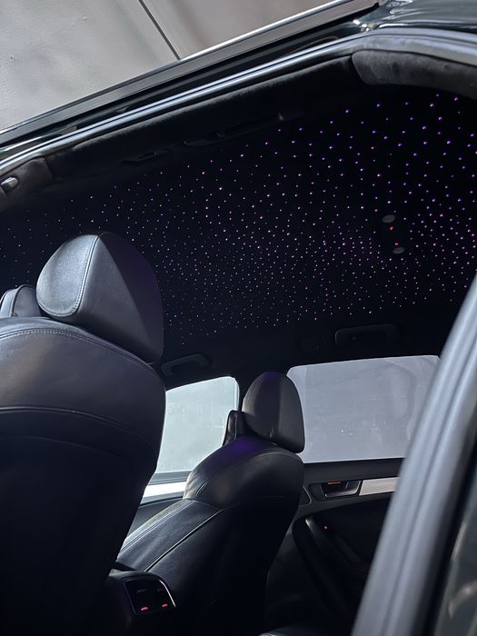 Retapitare plafon, stalpi auto / plafon instelat ( star ceiling )