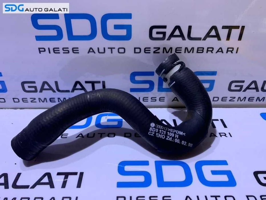 Furtun Conducta Apa Lichid Racire Motor Audi A4 B5 2.5 TDI V6 AFB AKN 1998 - 2001 Cod 8D0121109H