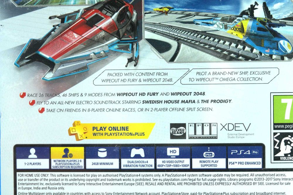 WipeOut PS4 Playstation 4